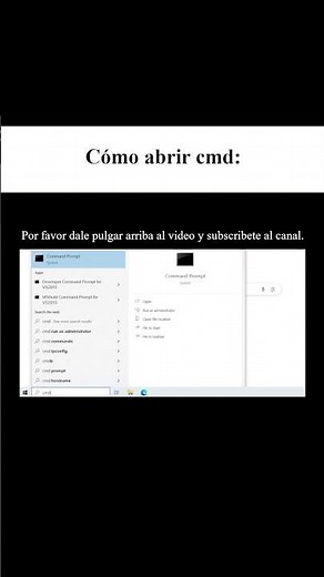 Cómo abrir cmd (AJTekniko)