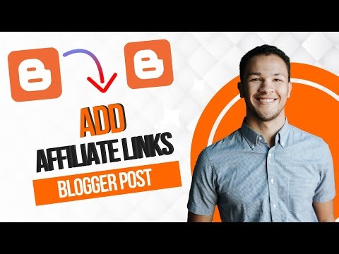 How to Add Affiliate Links to Blogger Post(Best Method)