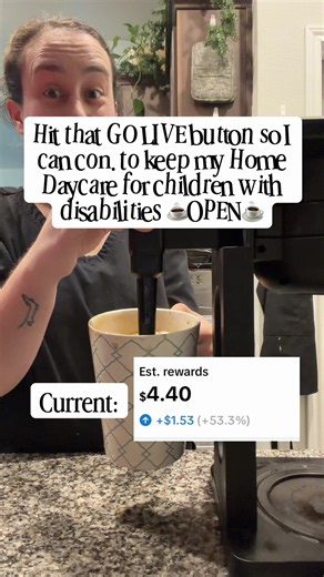 Click that go live button after 5 seconds: ✅ it’ll take you to a screen that looks like you are going LIVE ✅ wait 3 seconds ✅ exit and engage Help me raise money for my home child care business 🫶🏼 This is my live my story and how you have the chance to share yours too! #LIVEIncentiveProgram #LIVEStory #PaidPartnership