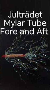 Tying Mylar Tube Fore And Aft Wet Fly #shorts #fishing #flytying #flyfishing #fishinglife