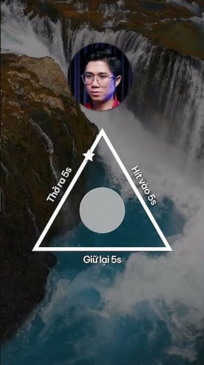 Cách hít thở 5-5-5 giúp bạn giải tỏa trạng thái căng thẳng, tiêu cực #huynhduykhuong