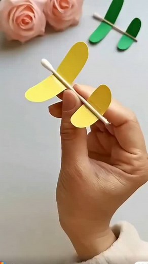 Pooja Crafts on Instagram: "✈️ Turning everyday items into flying dreams! Watch how I made this mini airplane with just paper and earbuds – creativity takes off! 🚀 #DIYCrafts #PaperArt" #PaperCraft #DIYAirplane #EarbudCraft #MiniCrafts #CraftReel #HandmadeFun #CreativeDIY #ReelCrafts #CraftIdeas #UpcycleArt #KidsCrafts #ArtFromWaste #CraftyHands #DIYCraftReel #InstaCraft"