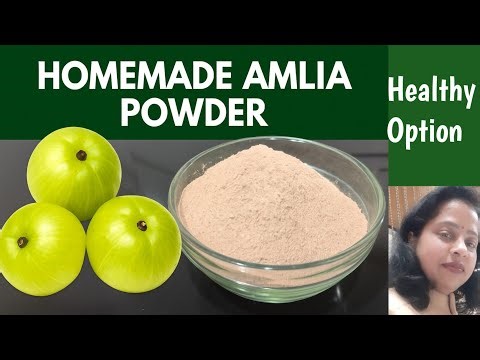 Homemade Amla Powder | Easy Method to Make Amla Powder at Home | Natural & Healthy Hair & Skin Care