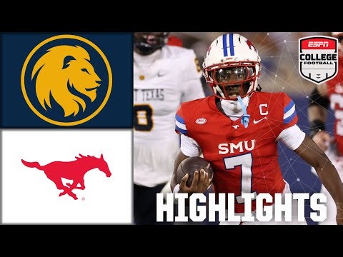 East Texas A&M Lions vs. SMU Mustangs | Full Game Highlights | ESPN College Football