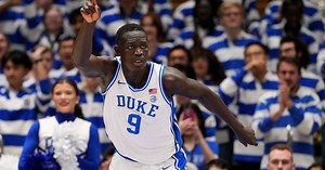 Khaman Maluach has entered his name into the NBA Draft, ending his Duke career