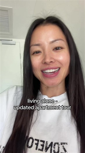 We’ve made some progress 😅 #apartmenttour #livingalone #pink #fyp | Apartment Tour