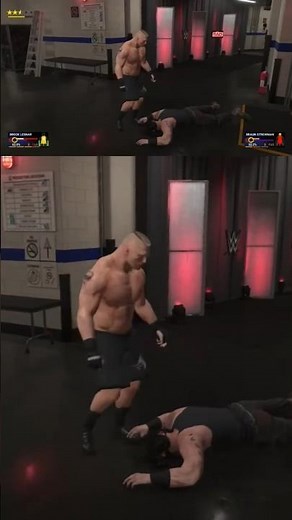 Brock Lesnar vs Braun Strowman – Backstage Brawl | WWE 2K19 Gameplay #wrestling #aew #wrestlemania