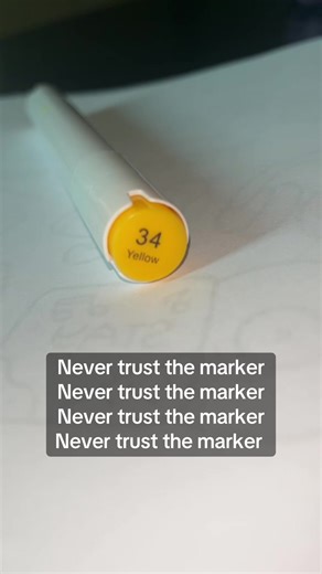 Why is it neon orange😭😭 #alcoholmarker #alcoholmarkercolouring #cocowyo #colorwithme #cocowyocozyfriends