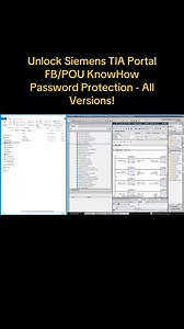 1.6K views | Unlock Siemens TIA Portal FB/POU KnowHowPassword Protection - All Versions! | PLC VIET NAM | Facebook
