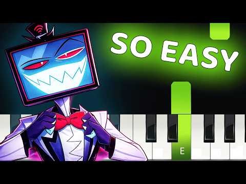 "VOX POPULI" - Hazbin Hotel Season 2 | SLOW & EASY Piano Tutorial