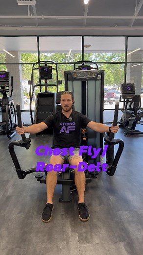 Anytime Fitness Murrells Inlet on Instagram: "One Seat. Two Gains.🔥 Here’s how to crush the Pec Fly & Rear Delt Fly on the Matrix Versa Series machine 👇 💥 Pec Fly (Chest Focus) • Sit upright with your back flat against the pad. • Adjust the arms so they start behind you. • Grasp the handles with a slight bend in your elbows. • Press the arms forward in a wide arc until they meet in front of your chest. • Squeeze your pecs, then return with control. 💪 Rear Delt Fly (Back Focus) • Stay in the 