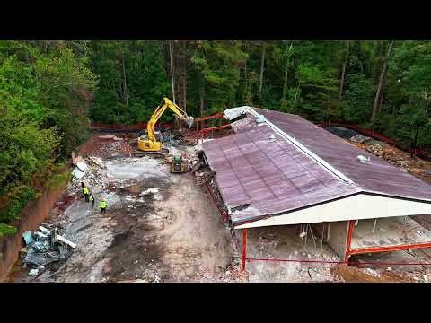 Demolition - Brook Run Park Maintenance Building