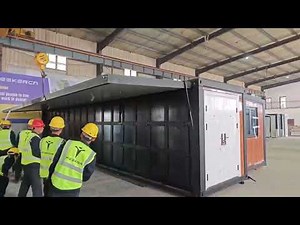 40FT Tiny House to Live in,Portable Prefab House with 3 Bedroom,