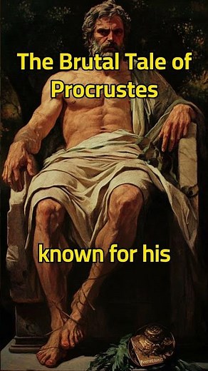 The Brutal Tale of Procrustes #greekmythology #theseus #ancientgreekmythology #greeklegends