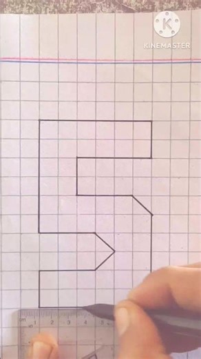 Easy 3D Drawing "5"🥰🥰🥰🥰 Very Easy 3D Drawing "5"🥰🥰🥰🥰 #art #drawing #viral