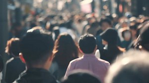 Unfocused Blurry Crowd People Walking Street Stock Footage Video (100% Royalty-free) 3536861655 | Shutterstock