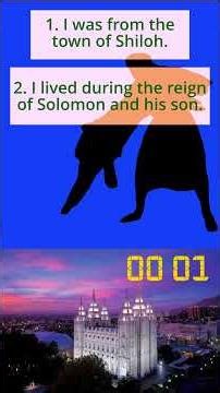 LDS Scripture Guess Who - Round 14