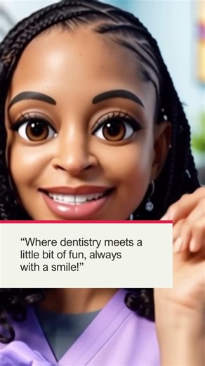 Hi! I’m Miss Tok Dental- where teeth talk, facts drop and smiles grow!