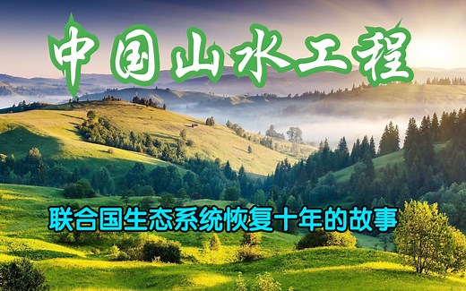 珍爱地球：中国山水工程微记录片