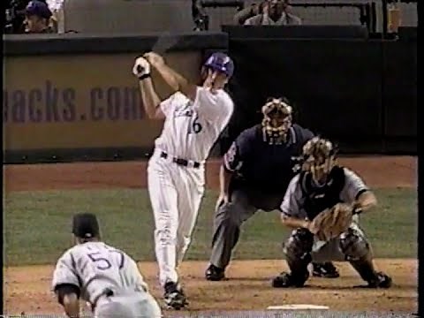 Colorado Rockies at Arizona Diamondbacks, March 31, 1998