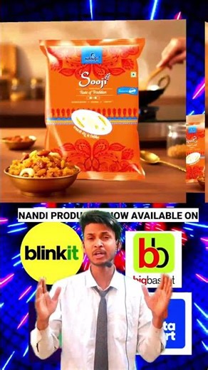 Nandi Products Now Available on Blinkit Zepto Big Basket #viral #trending #shorts