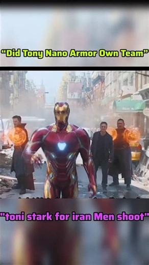 Iron Man Ka Deadly Nano Suit #marvel # fact # youtub # treading