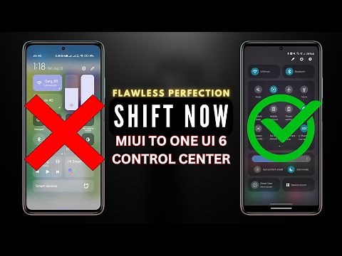 Install One UI 6 Control Center in any Xiaomi Device - Step-by-Step Guide | One UI 6 | MIUI 15