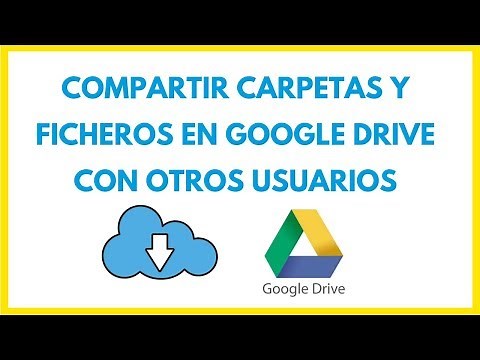 Compartir carpetas y ficheros en Google Drive con otros usuarios 2019