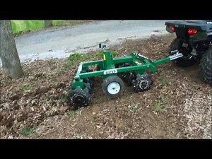 TOW GEO ARATRO a DISCO per QUAD Disc Plough for ATV
