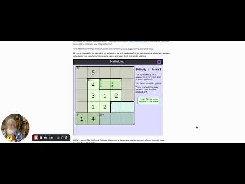 Ćwiczenia z myślenia: mathdoku @NRICH plansza 5x5 1C