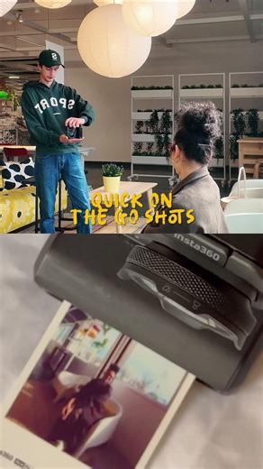 The @insta360 Ace Pro 2 Flash Print is the easiest camera set to carry around