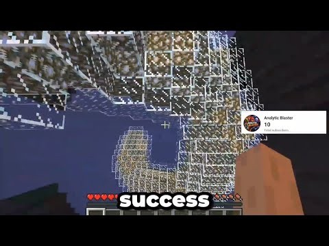 Playing the Minecraft Dropper Map from (2012)