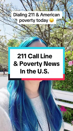 Dialing 211 & American poverty today 😦