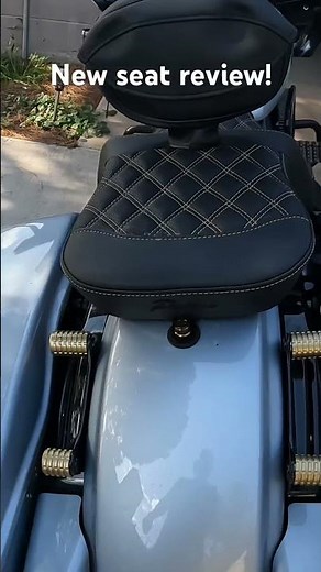 New seat review, Bad Boyz Cyclez Python!!!#badboyzcyclez #texas #2dn4tx