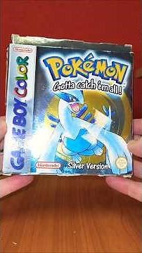 Pokemon Silver Unboxing (Game Boy Color Nostalgia)