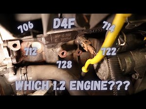 How To Find Engine Code Stamp On Renault Clio 1.2 16v