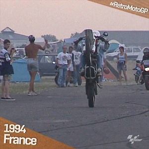 The 1994 #FrenchGP was a BIG party for all the fans in Le Mans 🥳 #ThrowbackThursday #RetroMotoGP 🏁 | MotoGP