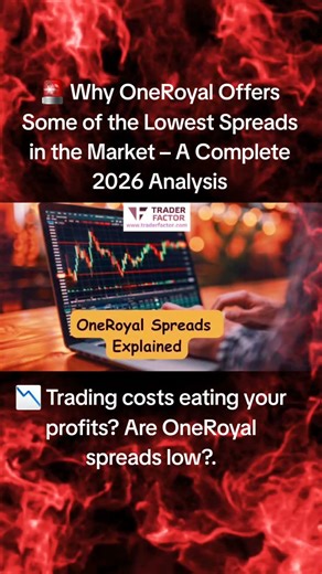 🚨 Why OneRoyal Offers Some of the Lowest Spreads in the Market – A Complete 2026 Analysis