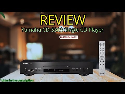 PRIME DEAL: Yamaha CD-S303 Review: Best Audiophile CD Player in 2025? | USB, FLAC, High-Res Audio!