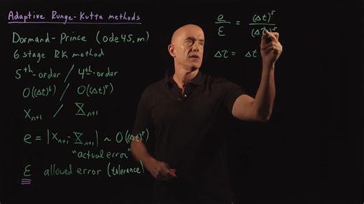 L54 Adaptive Runge-Kutta Method
