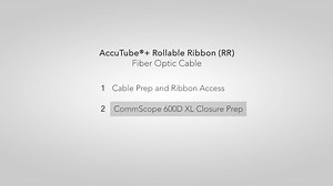 AccuTube+ RR Cable Prep and Access (Using CommScope Closure)