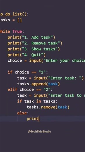 Build a Todo List App Using Python | Beginner Project