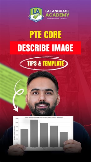 PTE Core Describe Image Tips & Template 🎯✅ #ptecore #ptecoreonlineclasses #ptecoretips #ptecoredescribeimage #ptecoredescribeimagetemplate #ptecoretemplates #ptecorecanada #studyvisa #canada #canadaimmigration #permanentresidency #languageacademy | LA-Language Academy PTE NAATI and IELTS Experts