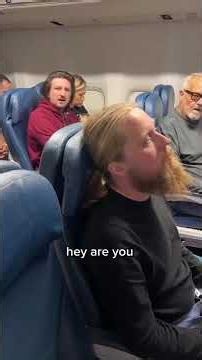 Punk on airplane gets what he deserves!😳😱😱😲 NO WAY