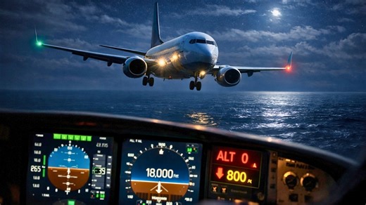 Instrument failure over open water leaves crews without reliable airspeed or altitude