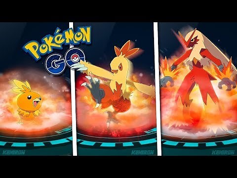La MEJOR EVOLUCIÓN de TORCHIC COMBUSKEN BLAZIKEN en Pokémon GO [Keibron]
