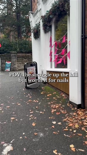 Those who get it, get it. The journey may be a struggle, but the final reveal makes it worthwhile. 🌟 #NailGoals | The Cheshire Set Nail Lounge