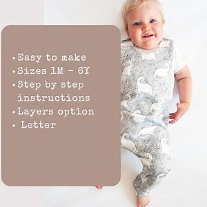 Simple Romper Sewing Pattern PDF Baby & Toddler Clothes – Beginner Jumpsuit Pattern Kids Outfit DIY - Etsy UK