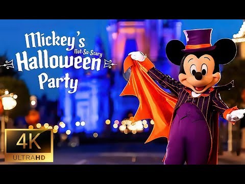 Disney’s Halloween Parade in 4K | Magic Kingdom Boo-to-You Parade 2025 | Ultra HD