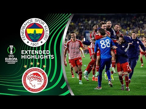 Fenerbahçe vs. Olympiacos: Extended Highlights | UECL Quarter-Finals 2nd Leg | CBS Sports Golazo